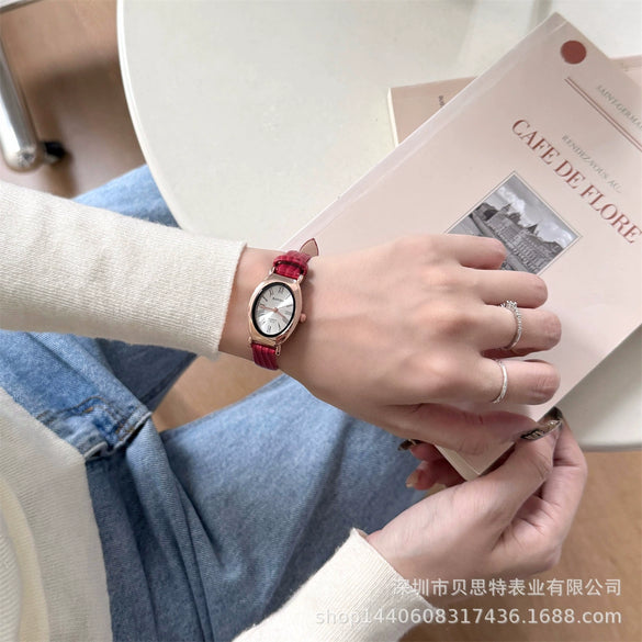 Wholesale Ladies Medieval Style Oval Dial Alloy Case Watch