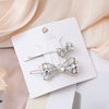 Wholesale Ladies Plastic Resin Retro Butterfly Love Hairpin With Cute Design And Manual Processing
