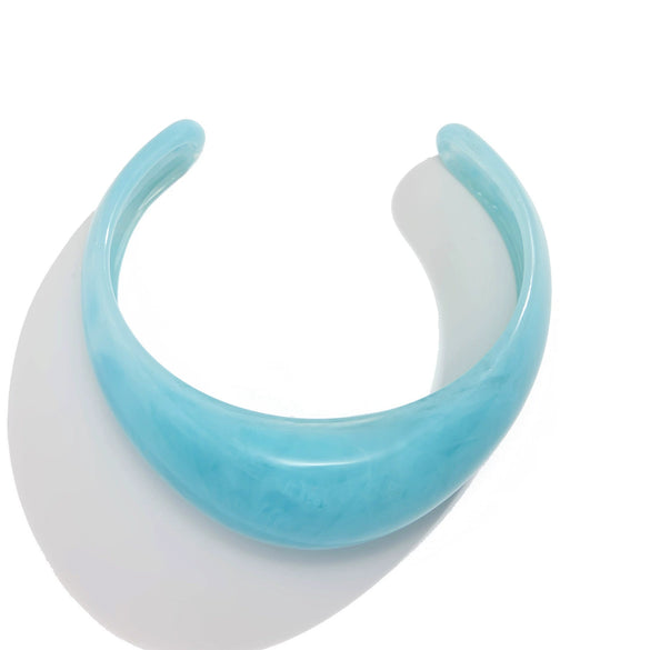 Wholesale Ladies Resin Minimalist Geometric Handmade Open Bracelet