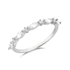 Wholesale Ladies S925 Sterling Silver Stacked Crown Ring With Electroplating For Wedding