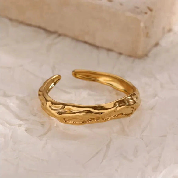 Wholesale Ladies Stainless Steel Heart Shape Electroplated Lip Ring And Conch Ring With Personality Design