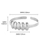 Wholesale Ladies Titanium Steel Opening Starfish Bracelet With Marine Element Texture And Electroplating Processing