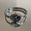Wholesale Ladies Vintage Style Oval Stainless Steel Bathtub Bracelet Watch