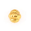 Wholesale Lantern Pumpkin Square Cut Flower Through Hole Stainless Steel Vacuum Plated Electroplated Beads For Diy Jewelry