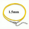 Wholesale Lanyard Necklace Stainless Steel Geometric Handmade Minimalist Wax Rope Leather Rope Pendant