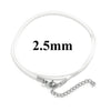 Wholesale Lanyard Necklace Stainless Steel Geometric Handmade Minimalist Wax Rope Leather Rope Pendant