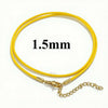 Wholesale Lanyard Necklace Stainless Steel Geometric Handmade Minimalist Wax Rope Leather Rope Pendant