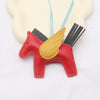 Wholesale Leather Cartoon Small Pegasus Pattern Creative Sturdy Backpack Keychain Pendant