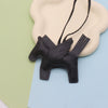 Wholesale Leather Cartoon Small Pegasus Pattern Creative Sturdy Backpack Keychain Pendant