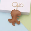 Wholesale Leather Dinosaur Key Chain For Middle School Students