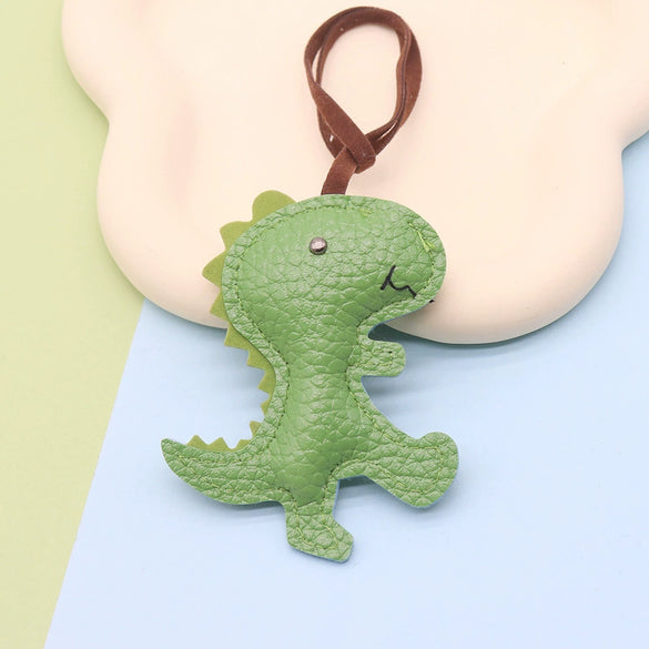 Wholesale Leather Dinosaur Key Chain For Middle School Students