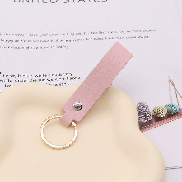 Wholesale Leather Key Chain Creative Pendant Modern Simplicity Style