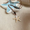 Wholesale Leather Starfish Wooden Bead Animal Zodiac Pendant Handmade Necklace For Women