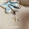 Wholesale Leather Starfish Wooden Bead Animal Zodiac Pendant Handmade Necklace For Women