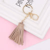 Wholesale Leather Tassel Keychain Pu Leather Bag Pendant Clothing Accessories