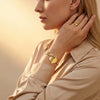 Wholesale Letter Mama Bracelet And Ring Set Iron Electroplated Modern Minimalist Jewelry Accessories