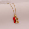 Wholesale Letter Pendant Necklace Stainless Steel Personalized Style