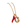 Wholesale Letter Pendant Necklace Stainless Steel Personalized Style