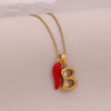 Wholesale Letter Pendant Necklace Stainless Steel Personalized Style