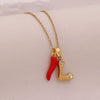 Wholesale Letter Pendant Necklace Stainless Steel Personalized Style