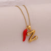 Wholesale Letter Pendant Necklace Stainless Steel Personalized Style