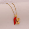 Wholesale Letter Pendant Necklace Stainless Steel Personalized Style
