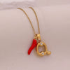 Wholesale Letter Pendant Necklace Stainless Steel Personalized Style