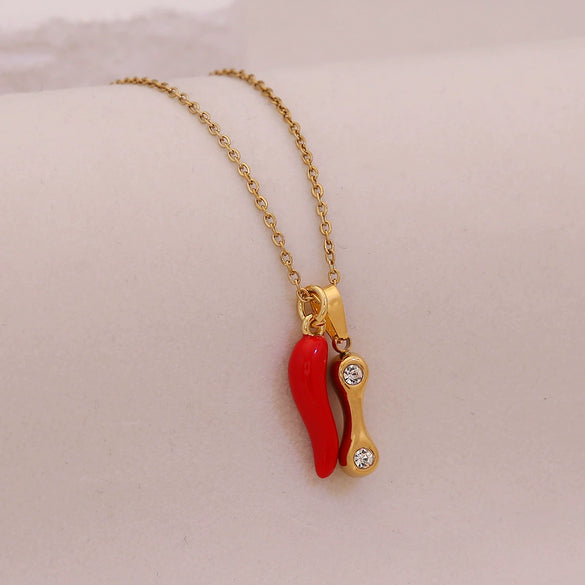 Wholesale Letter Pendant Necklace Stainless Steel Personalized Style