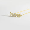 Wholesale Letter S925 Sterling Silver Long Regular Chain Necklace With Electroplating Treatment