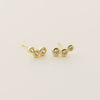 Wholesale Light Luxury Allmatch Women's Earrings S925 Silver Geometric Beads Diamond