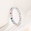 Wholesale Light Luxury Casual Style Copper Heartshaped Ring With Zirconia For Women