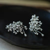 Wholesale Light Luxury Copper Earrings With Zirconia For Women