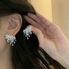 Wholesale Light Luxury Copper Earrings With Zirconia For Women