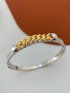 Wholesale Light Luxury Copper Goldplated Chain Ring Jewelry Accessories