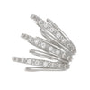 Wholesale Light Luxury Copper Inlaid Zircon Multilayer Geometric Ear Clip For Women