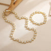 Wholesale Light Luxury Copper Inlaid Zirconium Heartshaped Love Jewelry Necklace Bracelet With Love Water Drops And Bells Pattern For Ladies