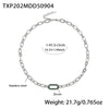 Wholesale Light Luxury Ferris Wheel Zircon Stainless Steel Gold Plated Necklace And Bracelet Set For Women