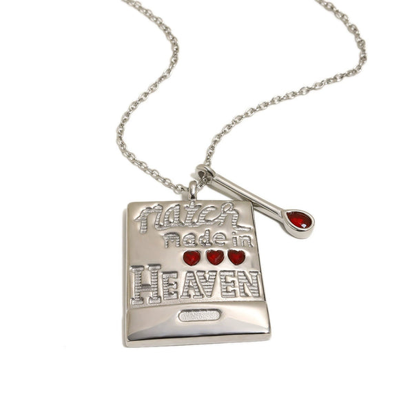 Wholesale Light Luxury Geometric And Heart Shape Stainless Steel Electroplated Diamondstudded Pendant Necklace For Women
