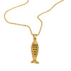Wholesale Light Luxury Geometric Animal Style Stainless Steel Vacuum Plated Pendant Necklace For Women