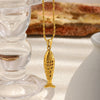 Wholesale Light Luxury Geometric Animal Style Stainless Steel Vacuum Plated Pendant Necklace For Women