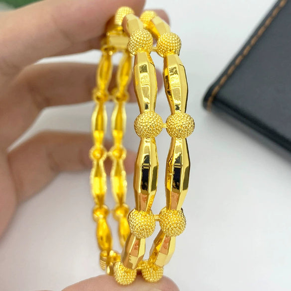 Wholesale Light Luxury Geometric Copper Alloy Electroplated Bracelet For Women's Wedding Jewelry