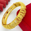 Wholesale Light Luxury Geometric Copper Alloy Electroplated Bracelet For Women's Wedding Jewelry