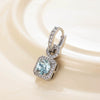 Wholesale Light Luxury Geometric Copper Diamond Handmade Earrings