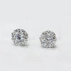 Wholesale Light Luxury Geometric Copper Earrings For Women With Zirconia Design