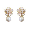 Wholesale Light Luxury Geometric Copper Earrings With Electroplating For Women