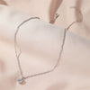 Wholesale Light Luxury Geometric Copper Pendant Necklace With Diamond Styling And Stranded Wire Chain For Women