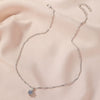 Wholesale Light Luxury Geometric Copper Pendant Necklace With Diamond Styling And Stranded Wire Chain For Women