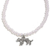 Wholesale Light Luxury Geometric Cut Out Tiger Pendant Stainless Steel 18K Electroplated Necklace For Women