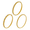 Wholesale Light Luxury Geometric Heartshaped Stainless Steel Electroplated Splicing Ring Bracelet Set With 5A Zircon Stones