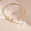 Wholesale Light Luxury Geometric Imitation Pearl Necklace With Electroplating For Women Clavicle Chain Choker